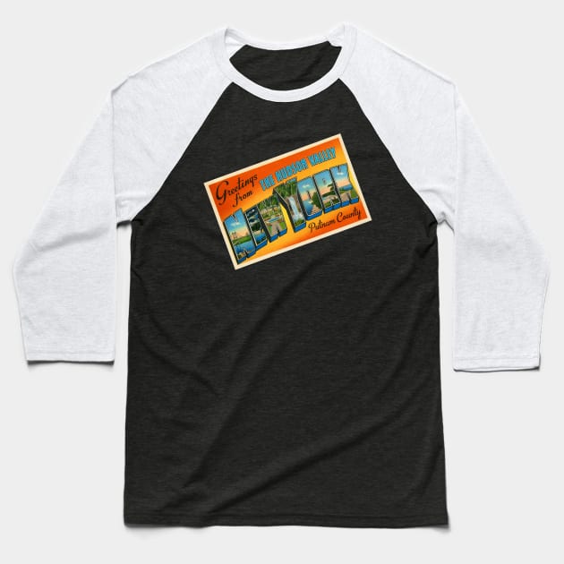 Greetings From Putnam County NY Baseball T-Shirt by MatchbookGraphics